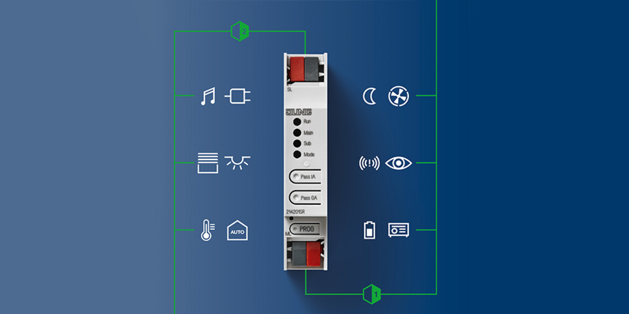 KNX Bereichs- und Linienkoppler bei Plan E Elektrotechnik in Heilbad / Heiligenstadt